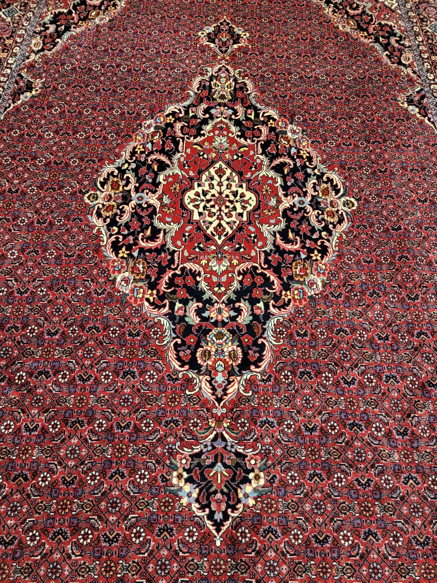 Bidjar Teppich 305x205 cm feine Korkwolle Tekab Medaillon
