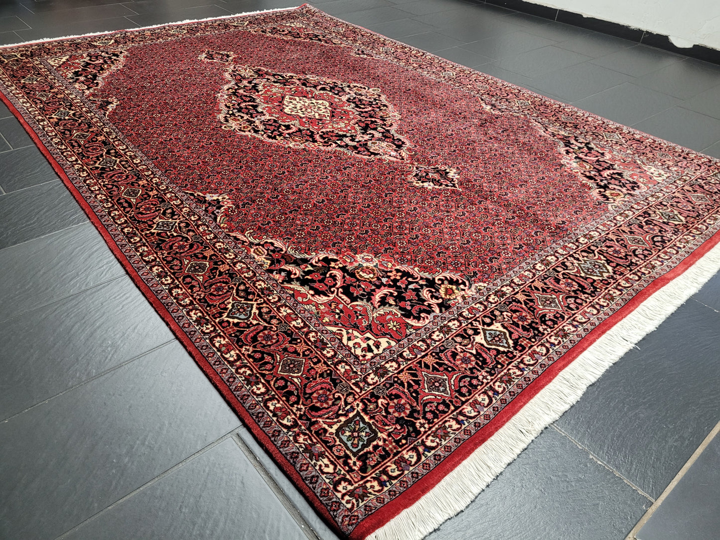 Bidjar Teppich 305x205 cm feine Korkwolle Tekab Medaillon