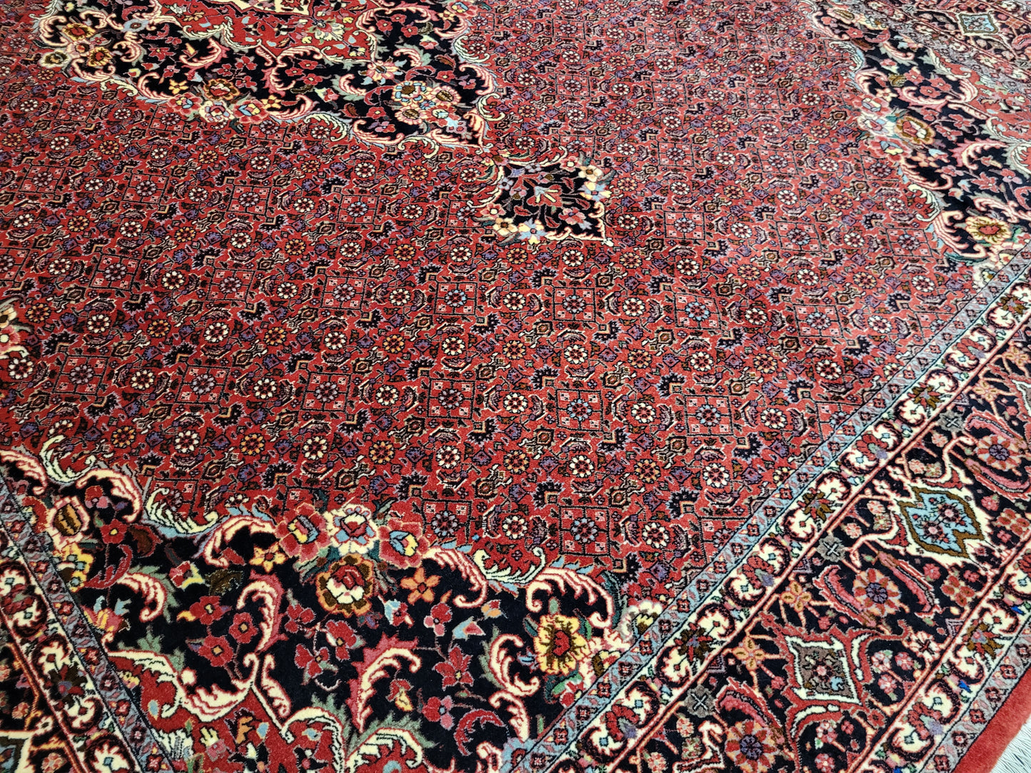 Bidjar Teppich 305x205 cm feine Korkwolle Tekab Medaillon