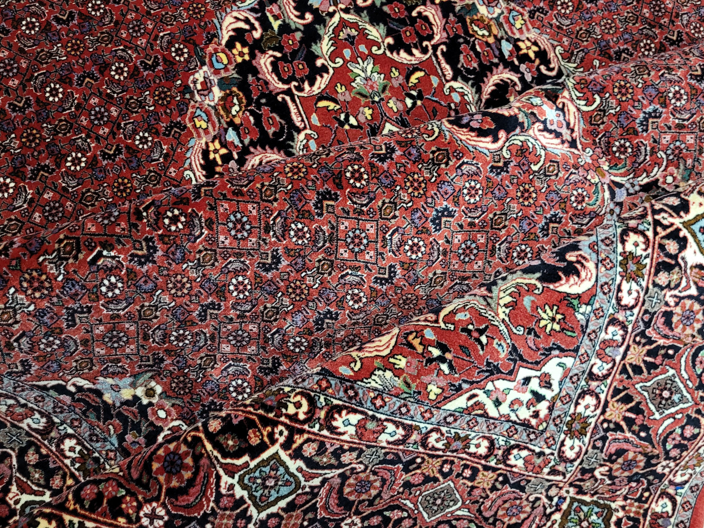 Bidjar Teppich 305x205 cm feine Korkwolle Tekab Medaillon