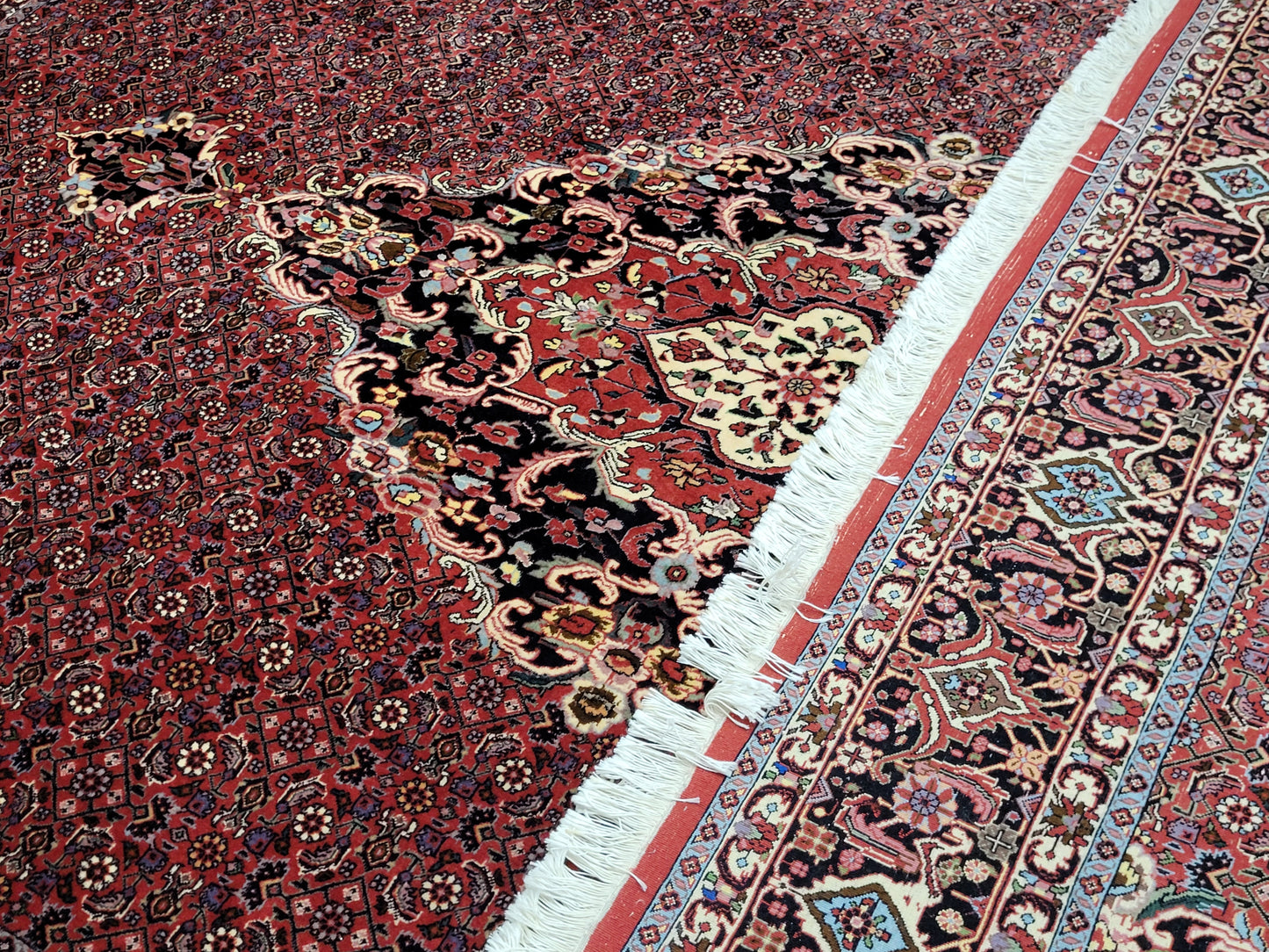 Bidjar Teppich 305x205 cm feine Korkwolle Tekab Medaillon