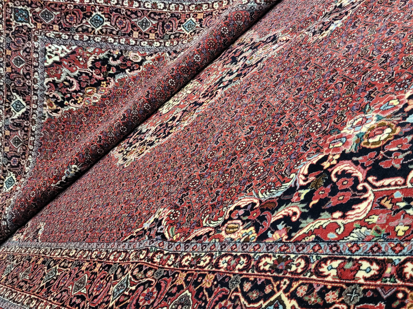 Bidjar Teppich 305x205 cm feine Korkwolle Tekab Medaillon