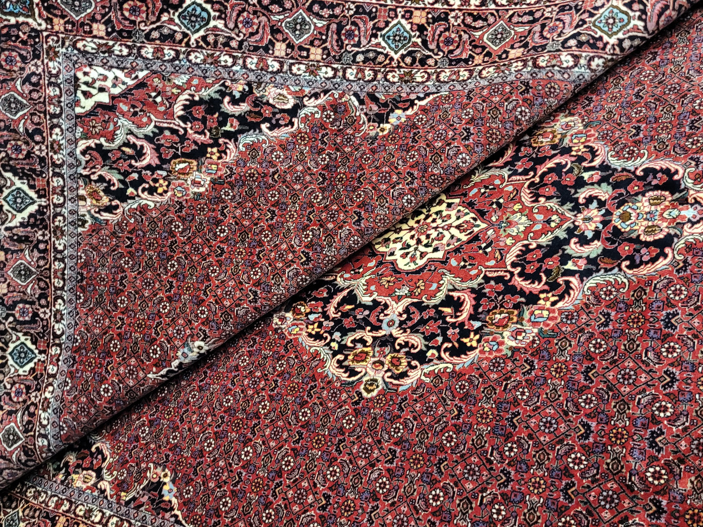 Bidjar Teppich 305x205 cm feine Korkwolle Tekab Medaillon