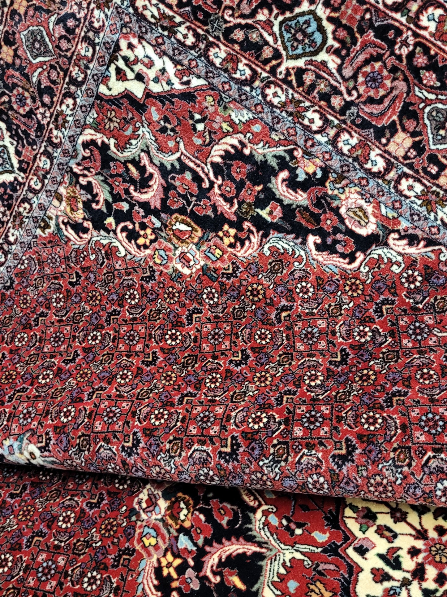 Bidjar Teppich 305x205 cm feine Korkwolle Tekab Medaillon