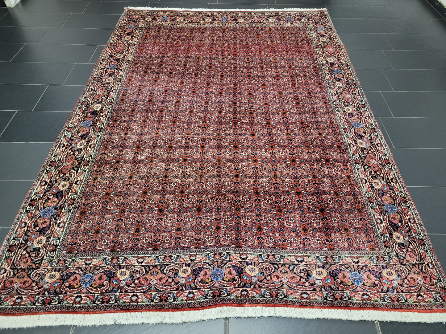 Bidjar Teppich Korkwolle feine Knüpfung 295x205 cm