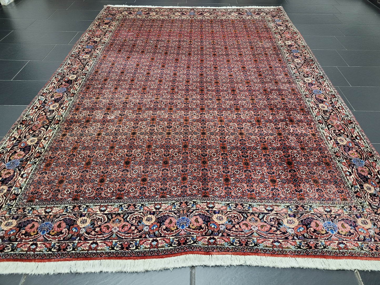 Bidjar Teppich Korkwolle feine Knüpfung 295x205 cm