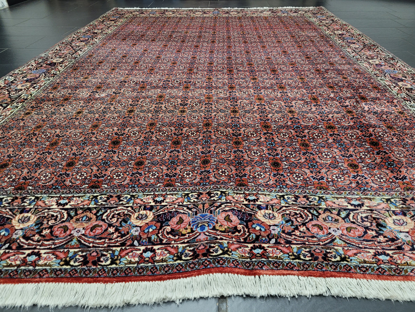 Bidjar Teppich Korkwolle feine Knüpfung 295x205 cm