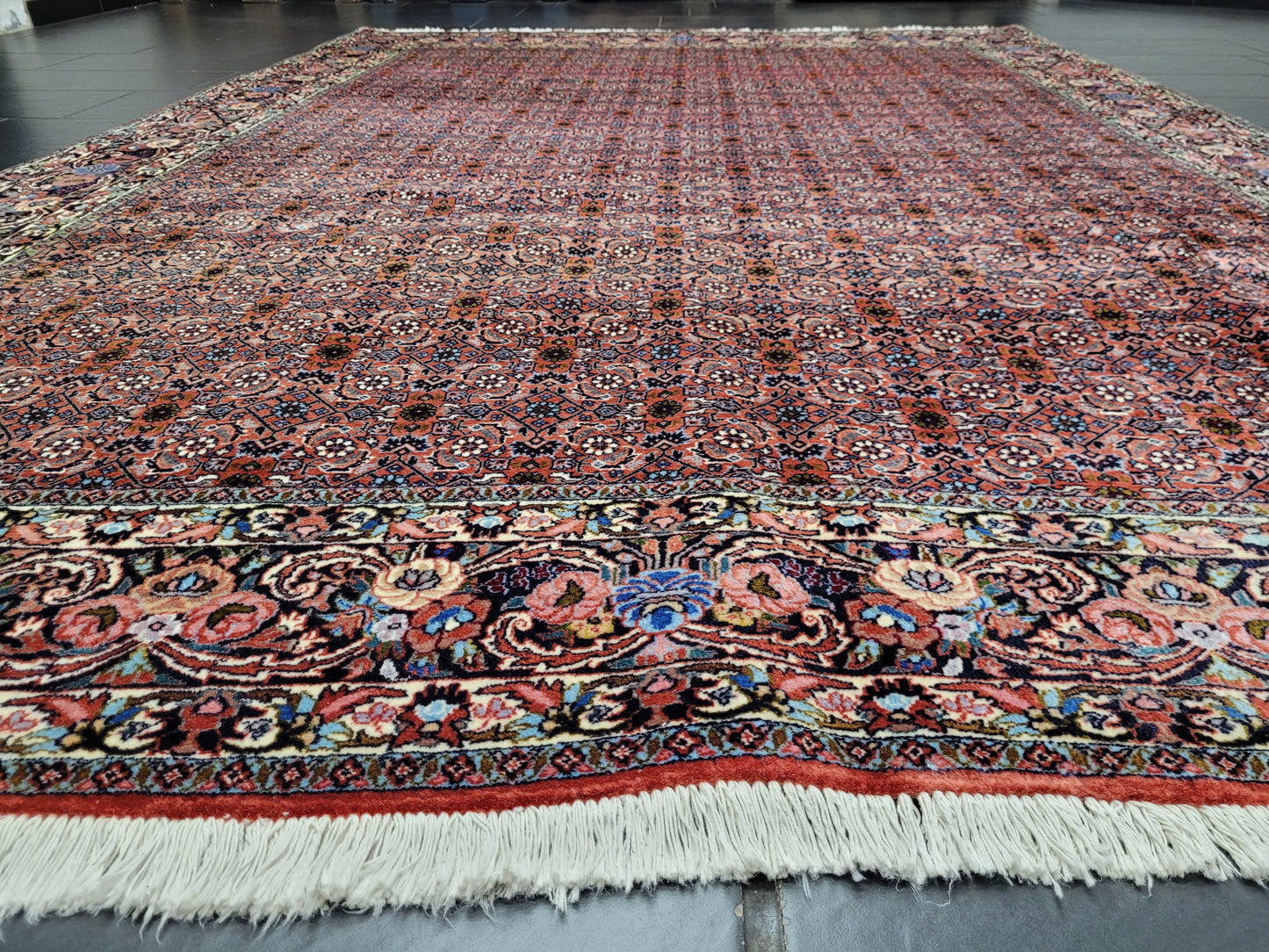 Bidjar Teppich Korkwolle feine Knüpfung 295x205 cm