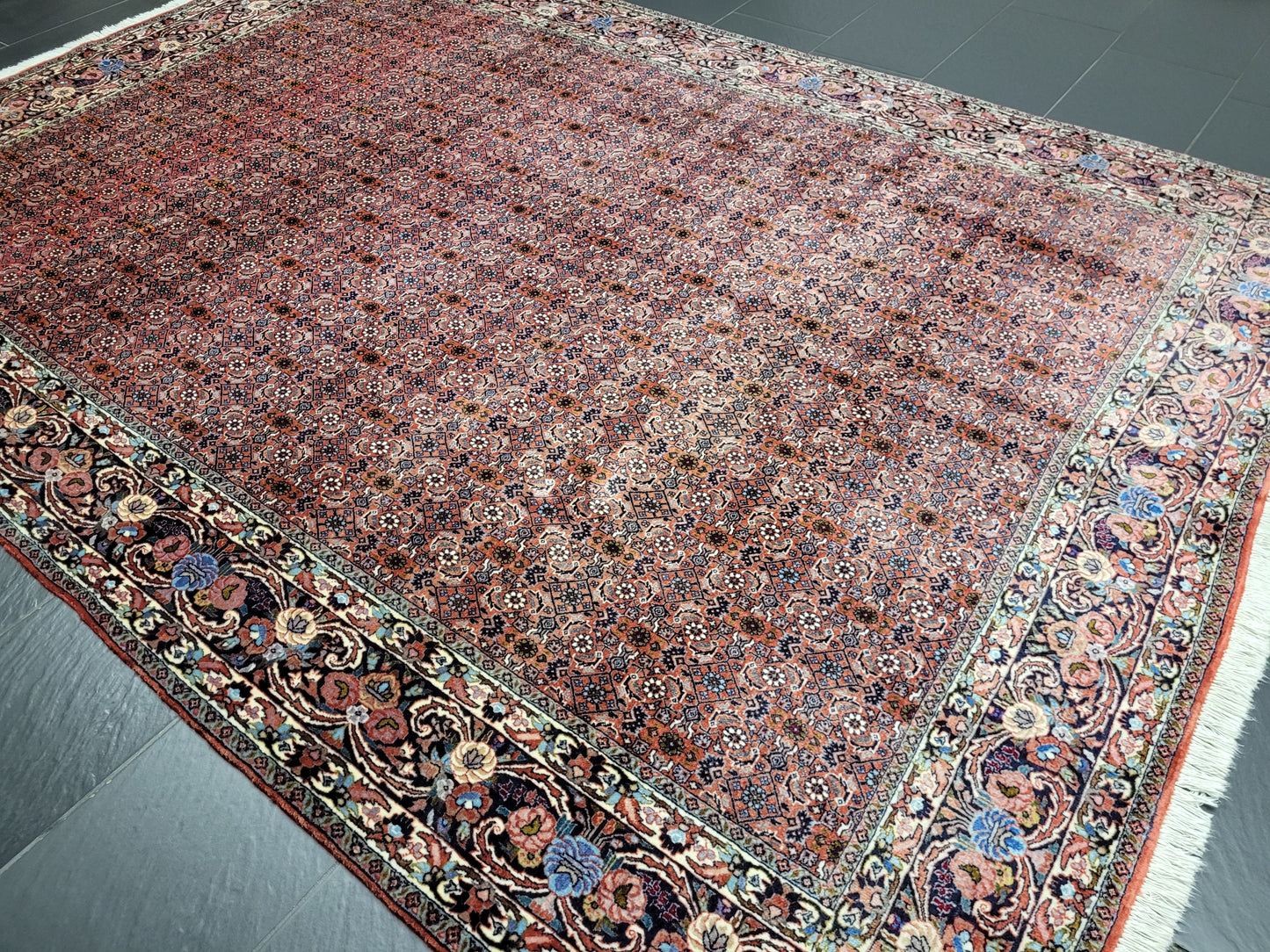 Bidjar Teppich Korkwolle feine Knüpfung 295x205 cm