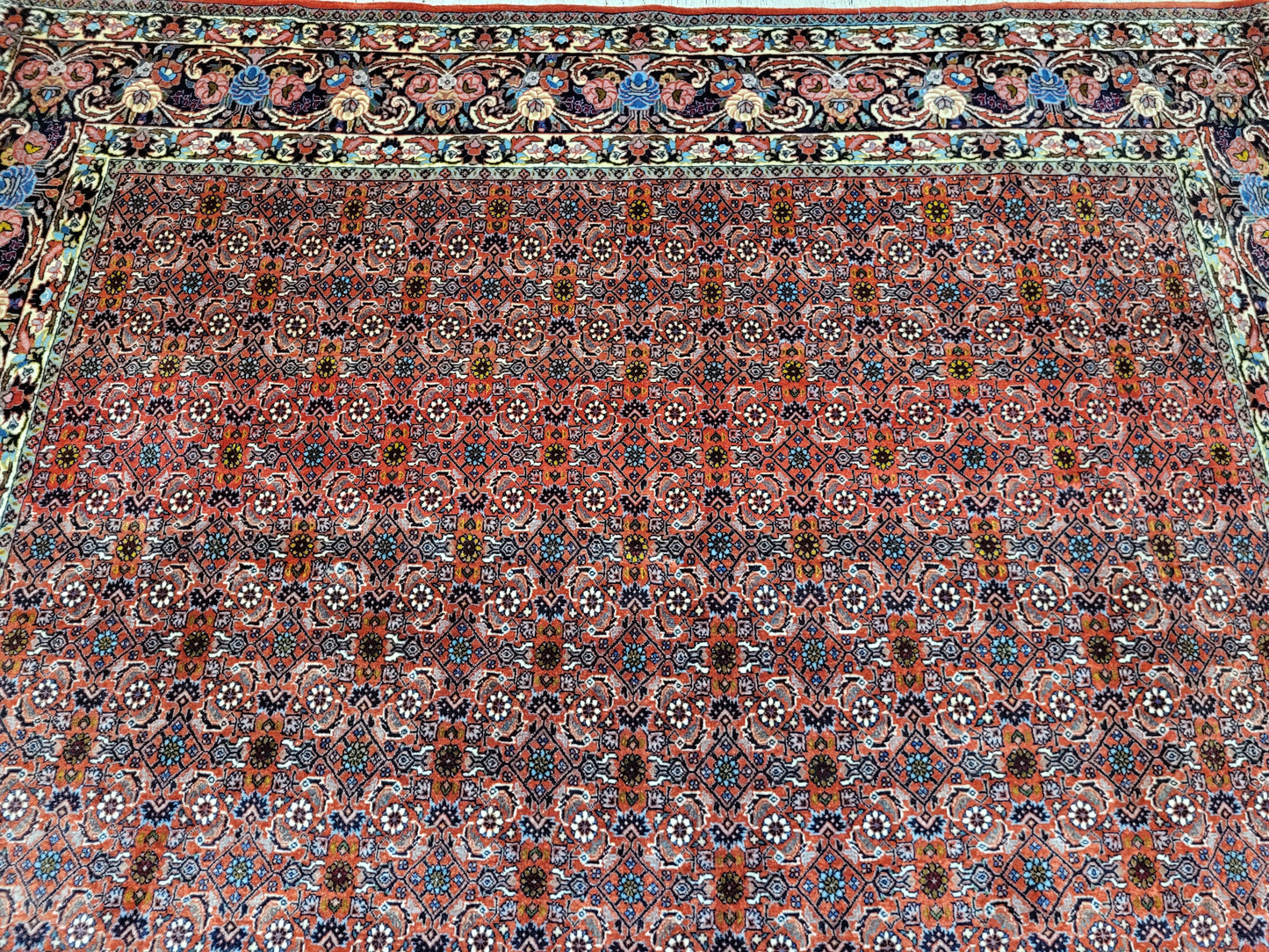 Bidjar Teppich Korkwolle feine Knüpfung 295x205 cm