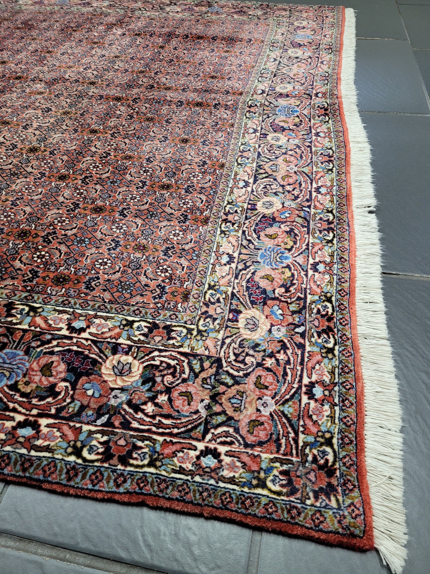 Bidjar Teppich Korkwolle feine Knüpfung 295x205 cm