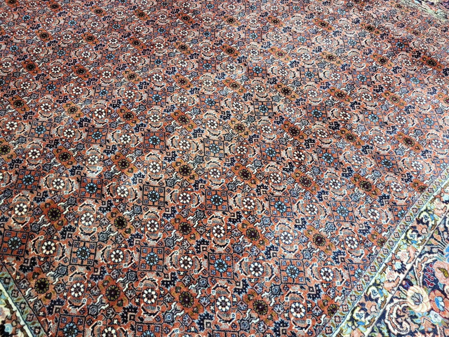 Bidjar Teppich Korkwolle feine Knüpfung 295x205 cm