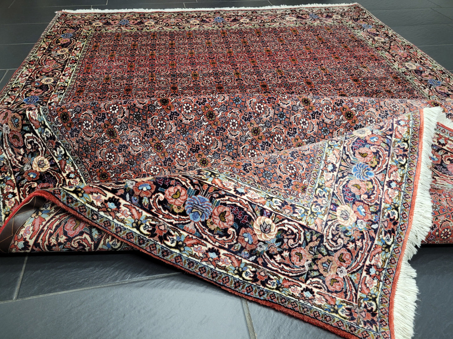 Bidjar Teppich Korkwolle feine Knüpfung 295x205 cm