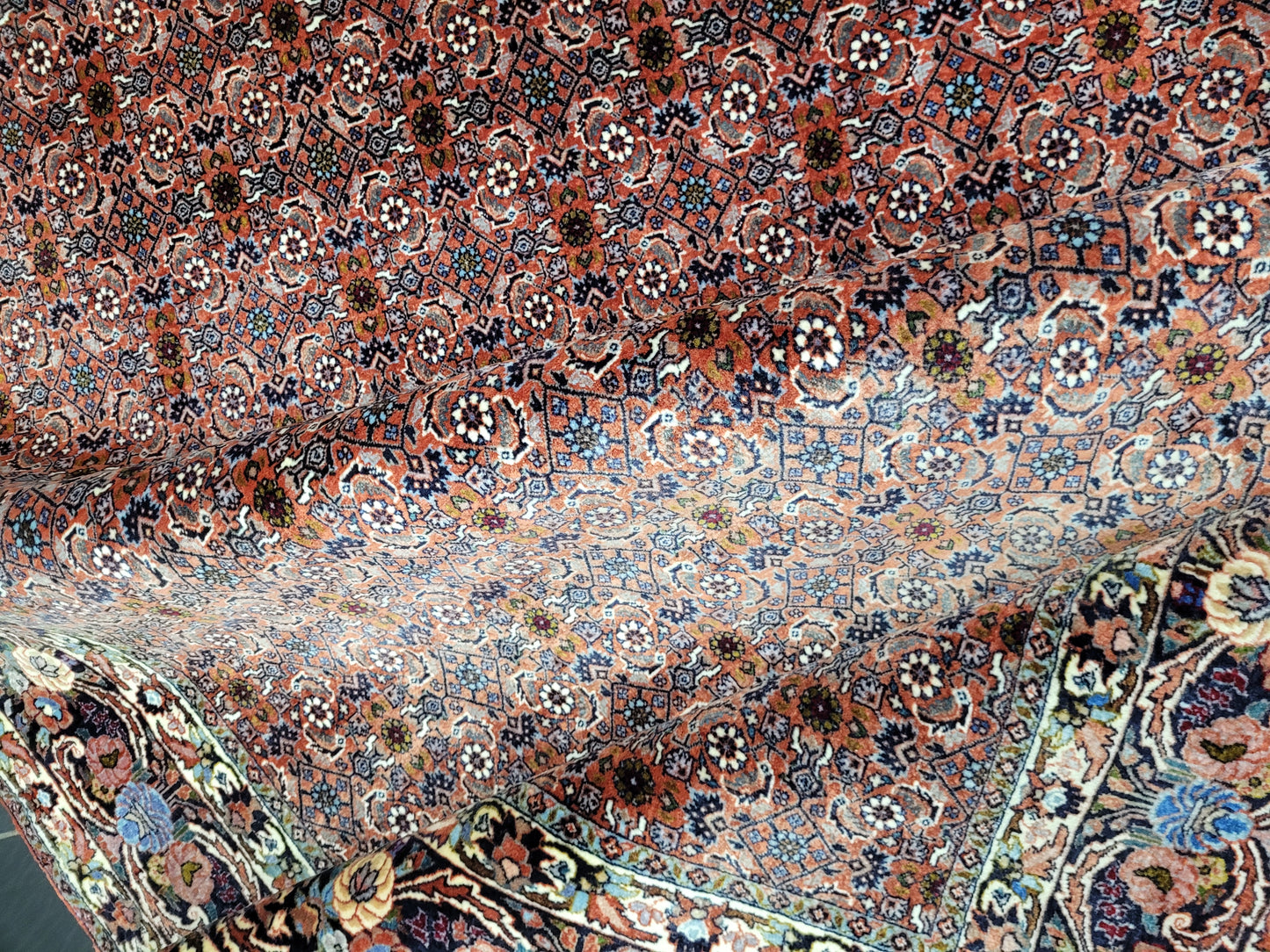 Bidjar Teppich Korkwolle feine Knüpfung 295x205 cm