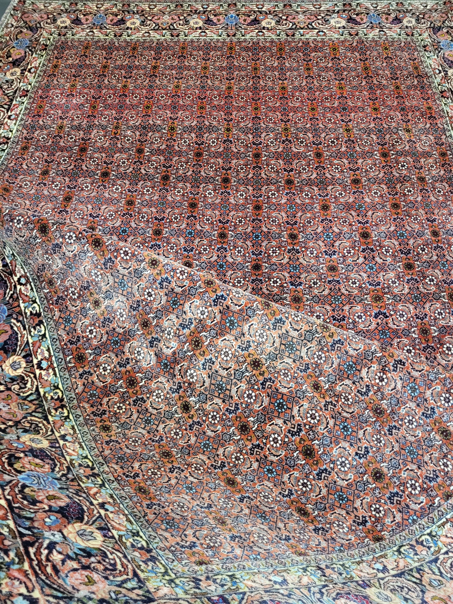 Bidjar Teppich Korkwolle feine Knüpfung 295x205 cm