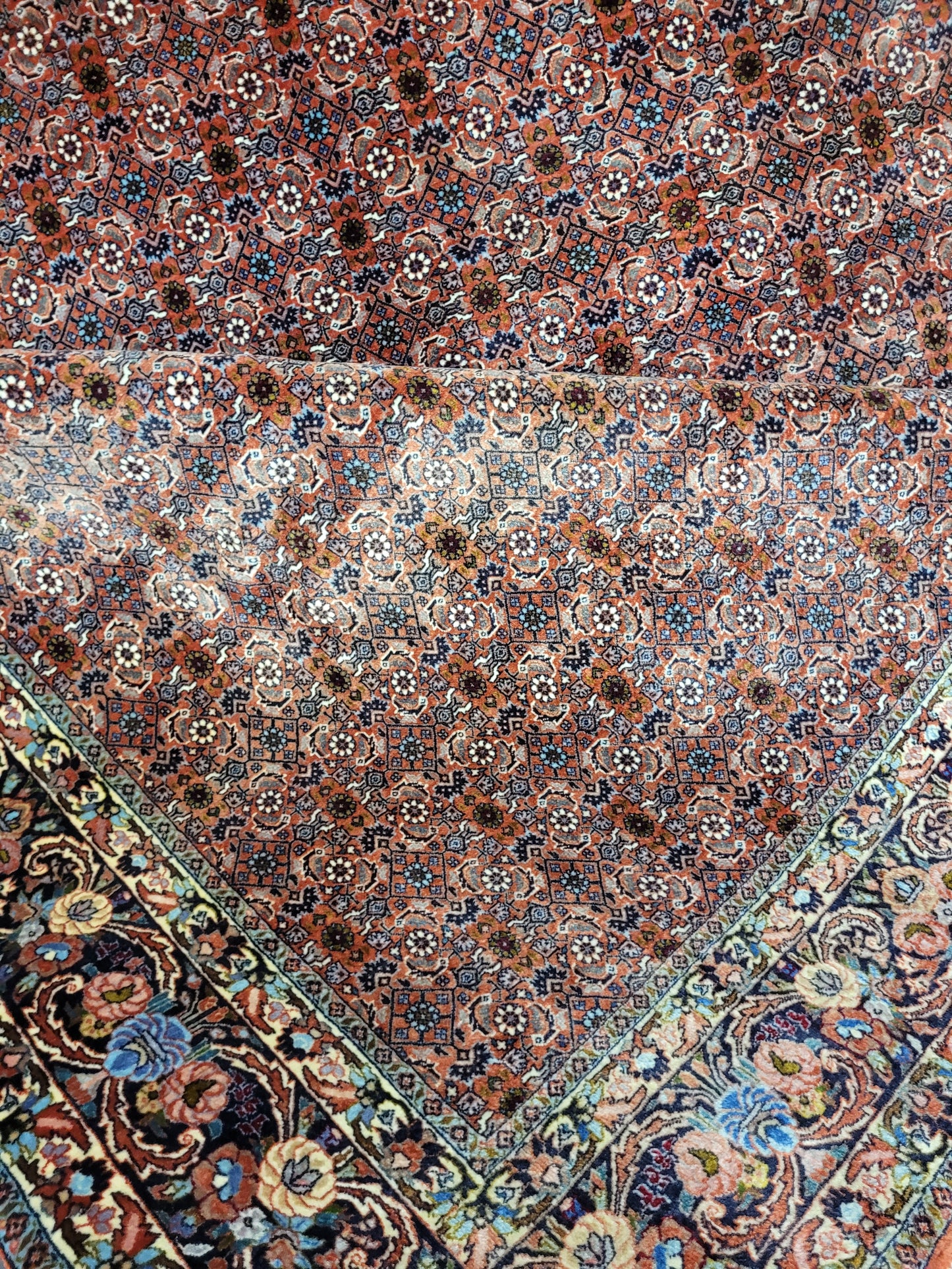 Bidjar Teppich Korkwolle feine Knüpfung 295x205 cm