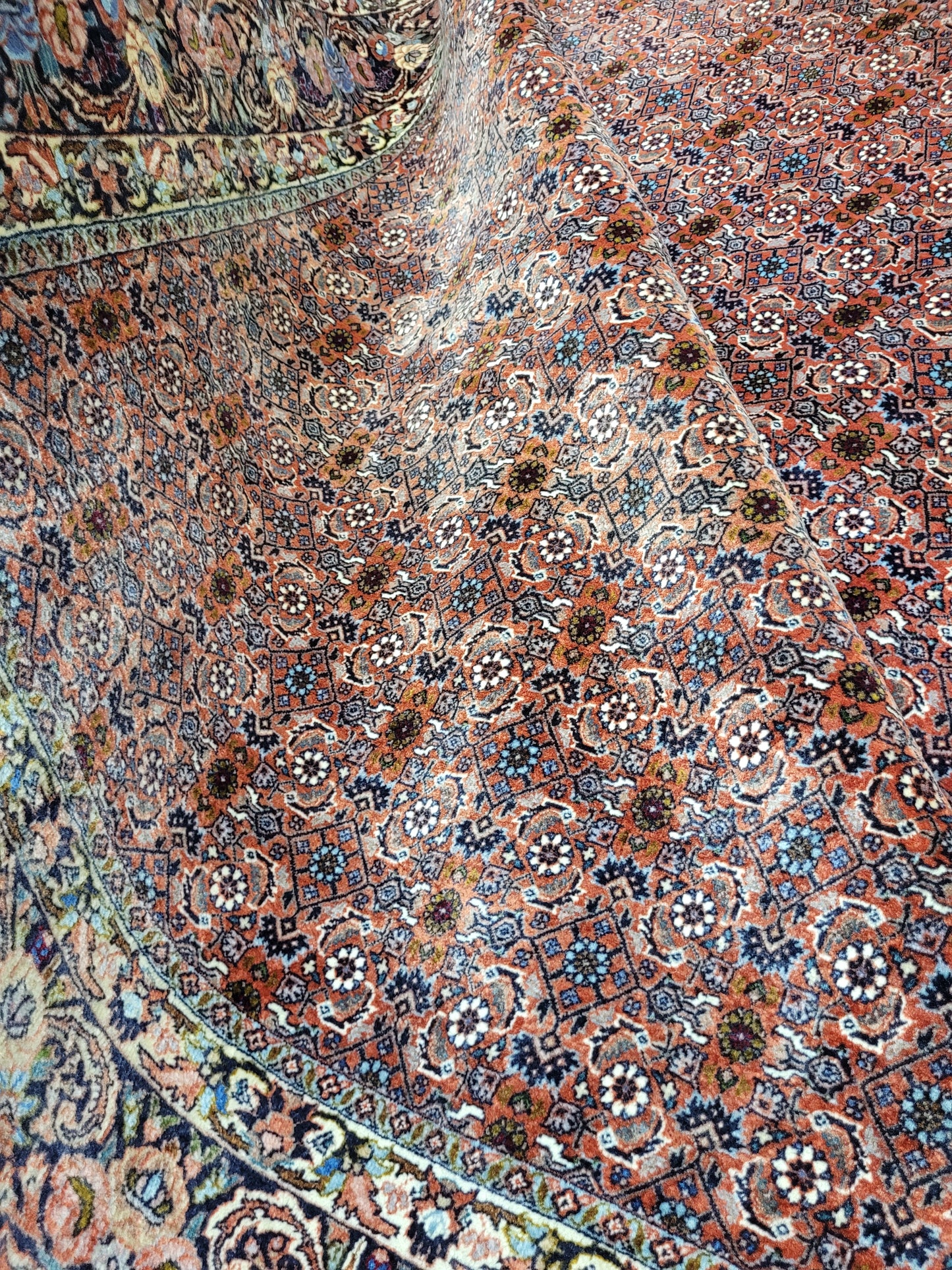 Bidjar Teppich Korkwolle feine Knüpfung 295x205 cm