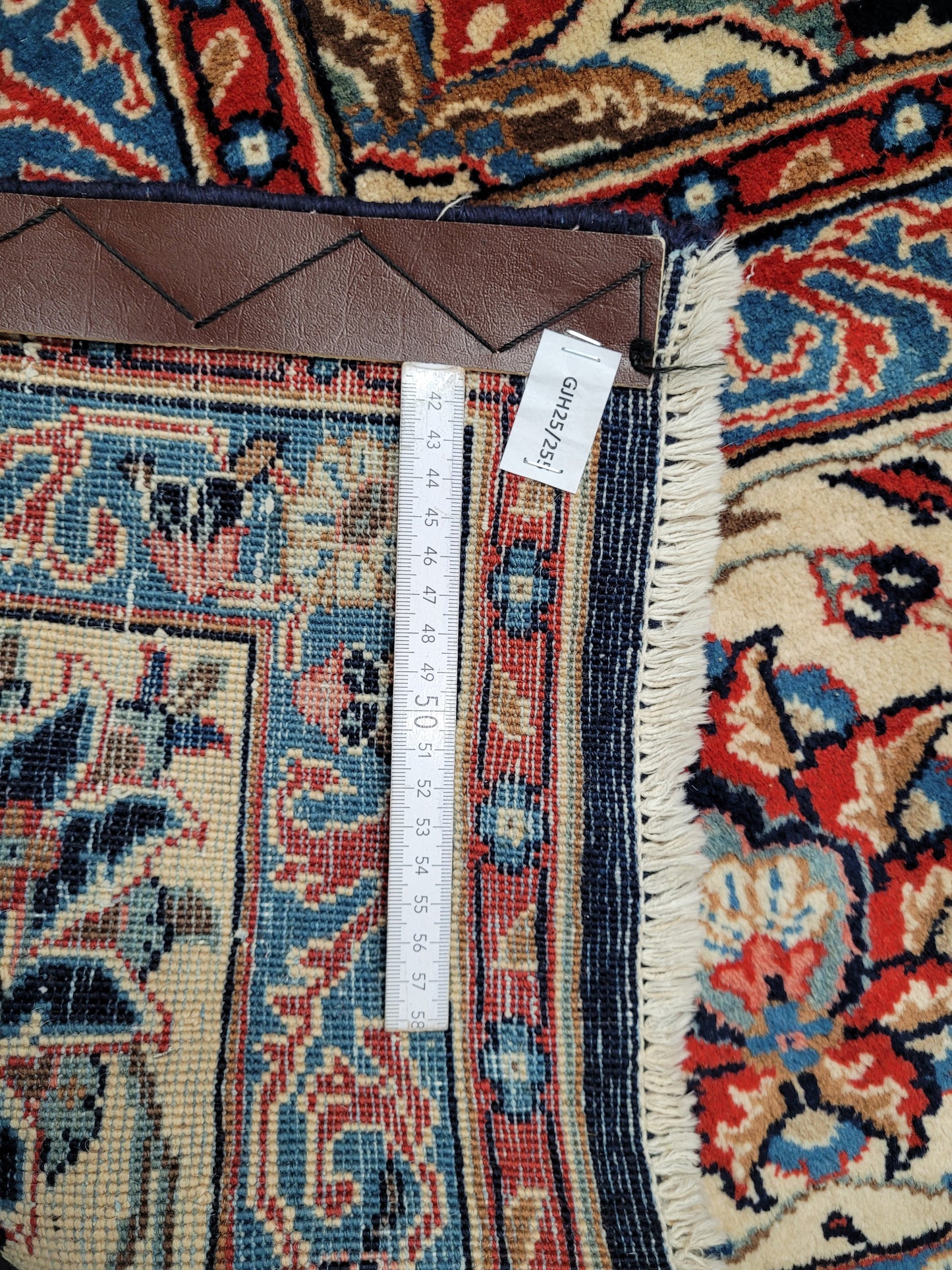 Sarough Teppich Korkwolle florales Design 370x270 cm