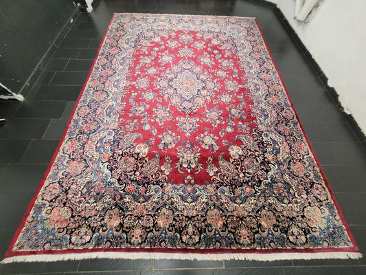 Mesched Teppich Korkwolle Medaillon Design 425x310 cm