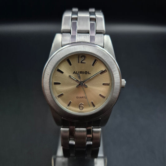 Klassische AURIOL Herren Uhr – Schlichtes Design mit Edelstahlarmband