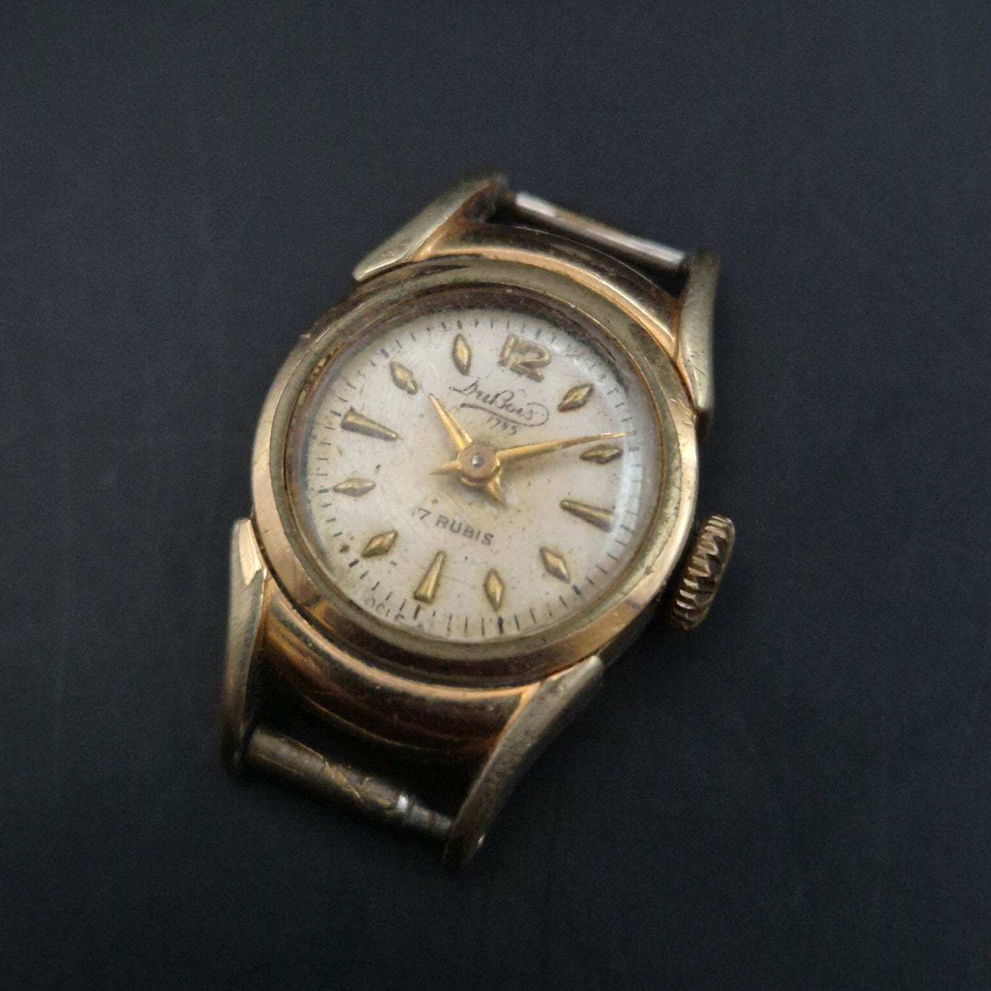 Antike AndRoss Damen Uhr – 17 Rubis Handaufzug im Vintage-Stil