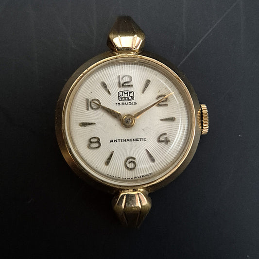 Vintage UME Damen Uhr – Handaufzug mit 17 Jewels (defekt)