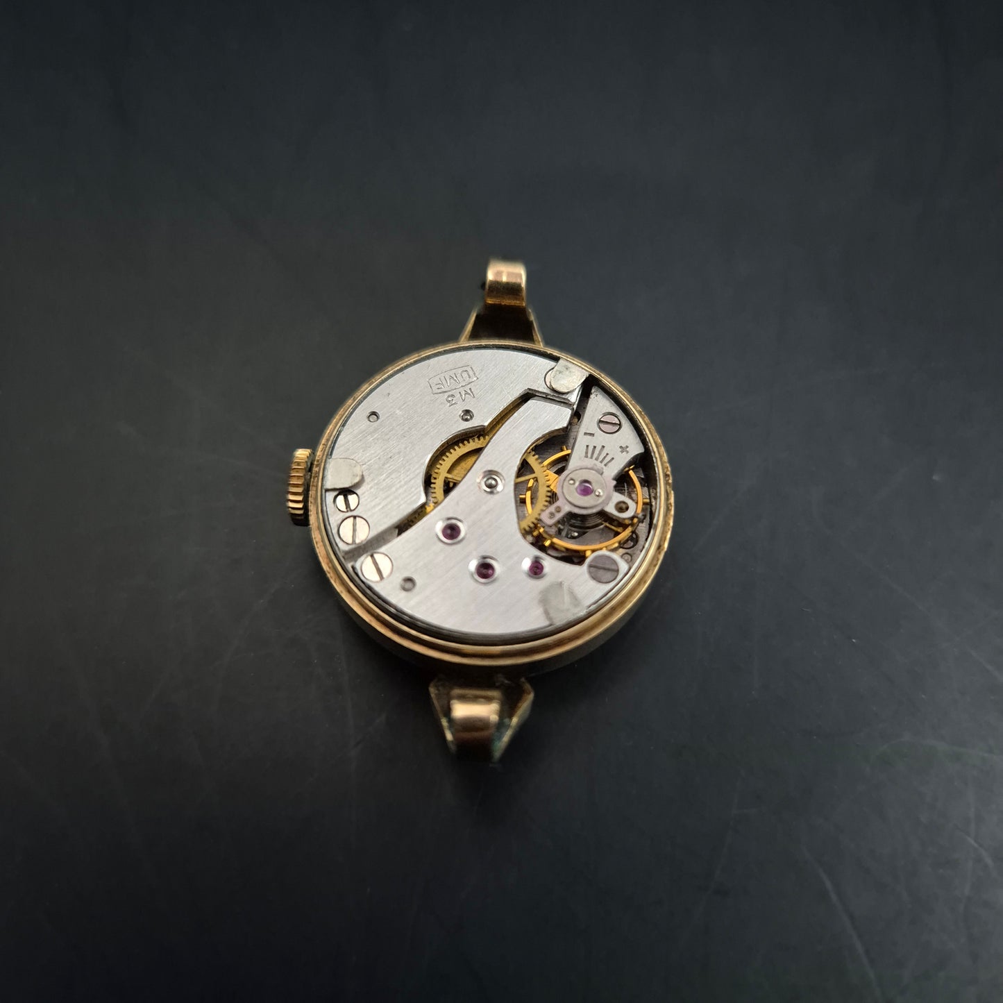Vintage UME Damen Uhr – Handaufzug mit 17 Jewels (defekt)