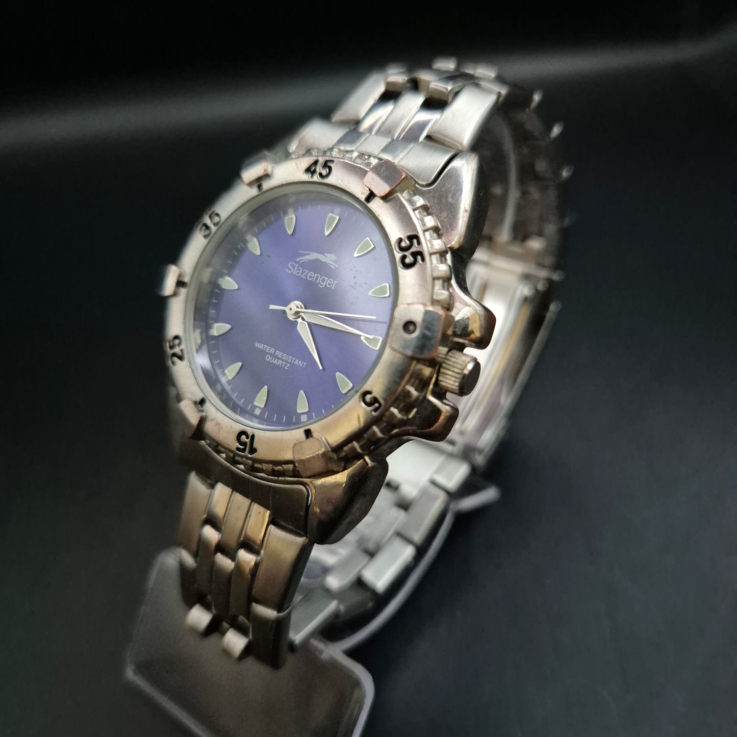 Slazenger Herren Uhr – Sportliches Design mit blauem Zifferblatt