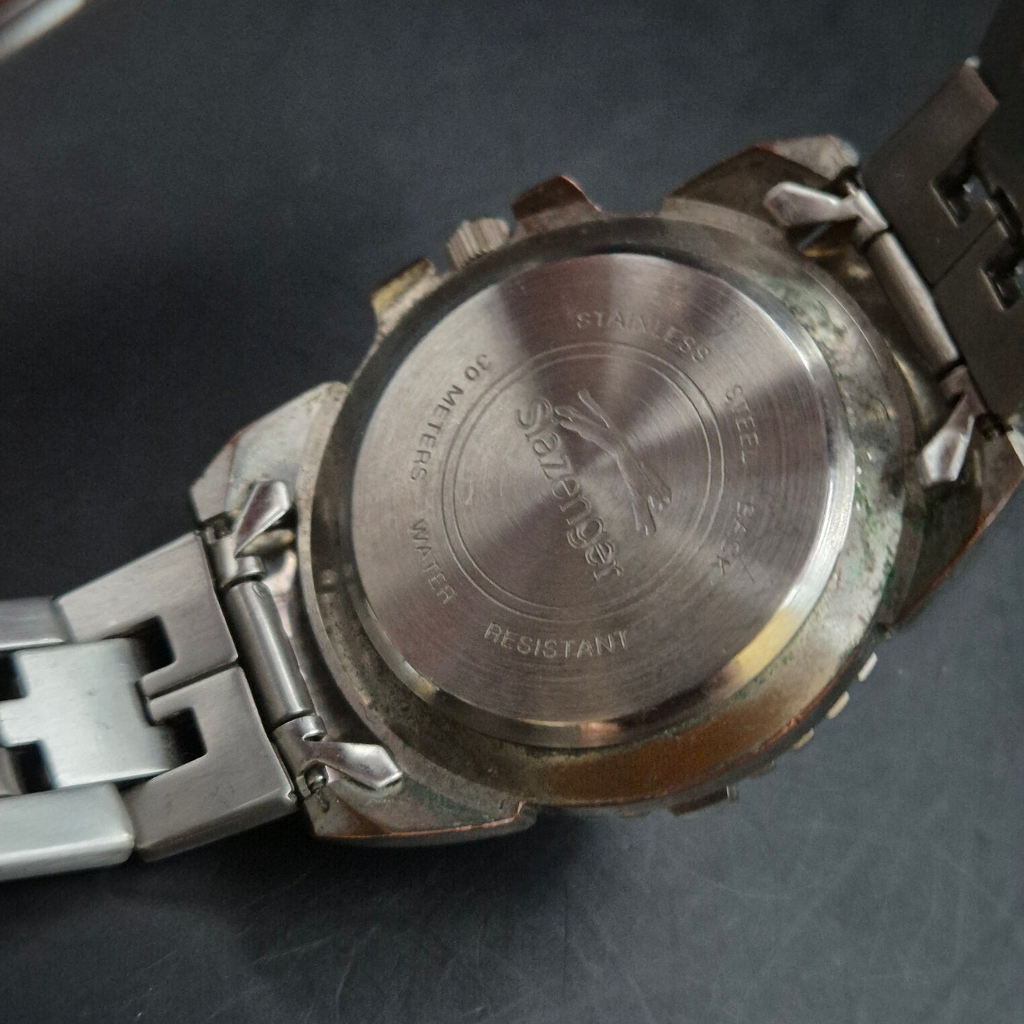 Slazenger Herren Uhr – Sportliches Design mit blauem Zifferblatt