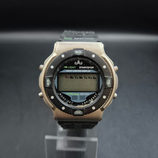 Vintage Aqualite Herren Uhr – Sportlich Digital mit robustem Band