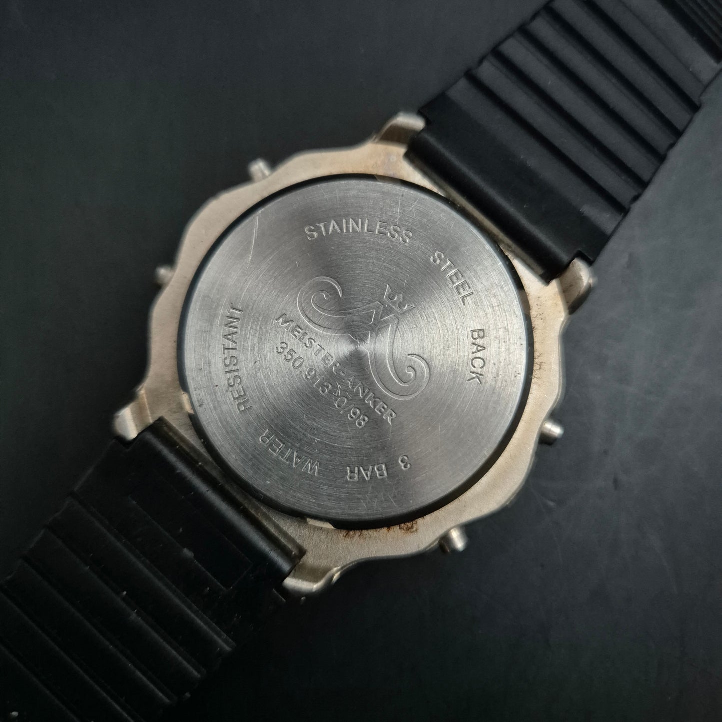 Vintage Aqualite Herren Uhr – Sportlich Digital mit robustem Band