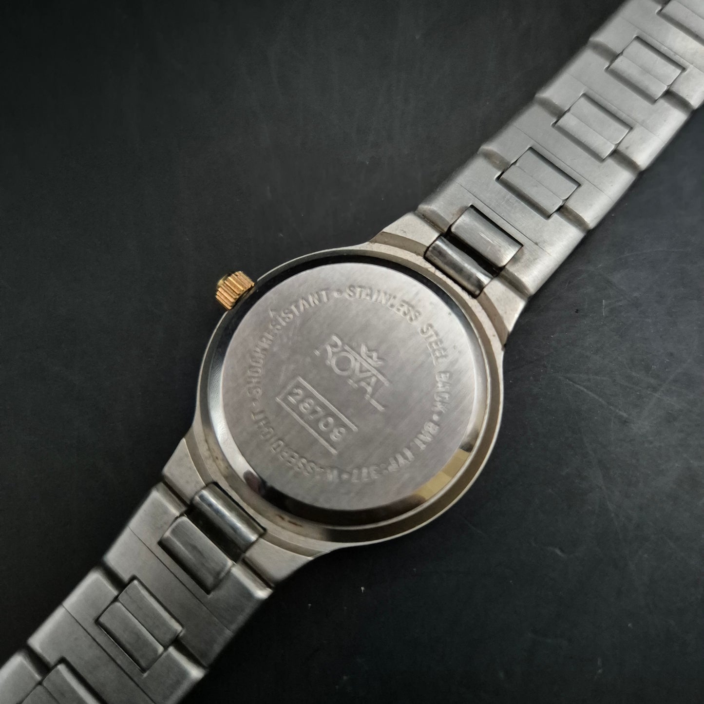 Royal Damen Uhr Bicolor – Klassisch mit Datumsanzeige (Armband defekt)