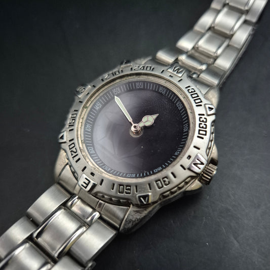 Rovel Herren Uhr – Sportlicher Look mit Kompass-Lünette