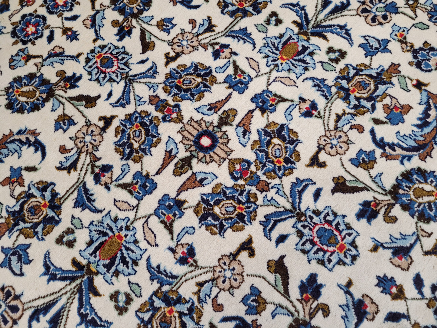 Keshan – Handgeknüpfter Orientteppich aus reiner Schurwolle – 300 × 195 cm