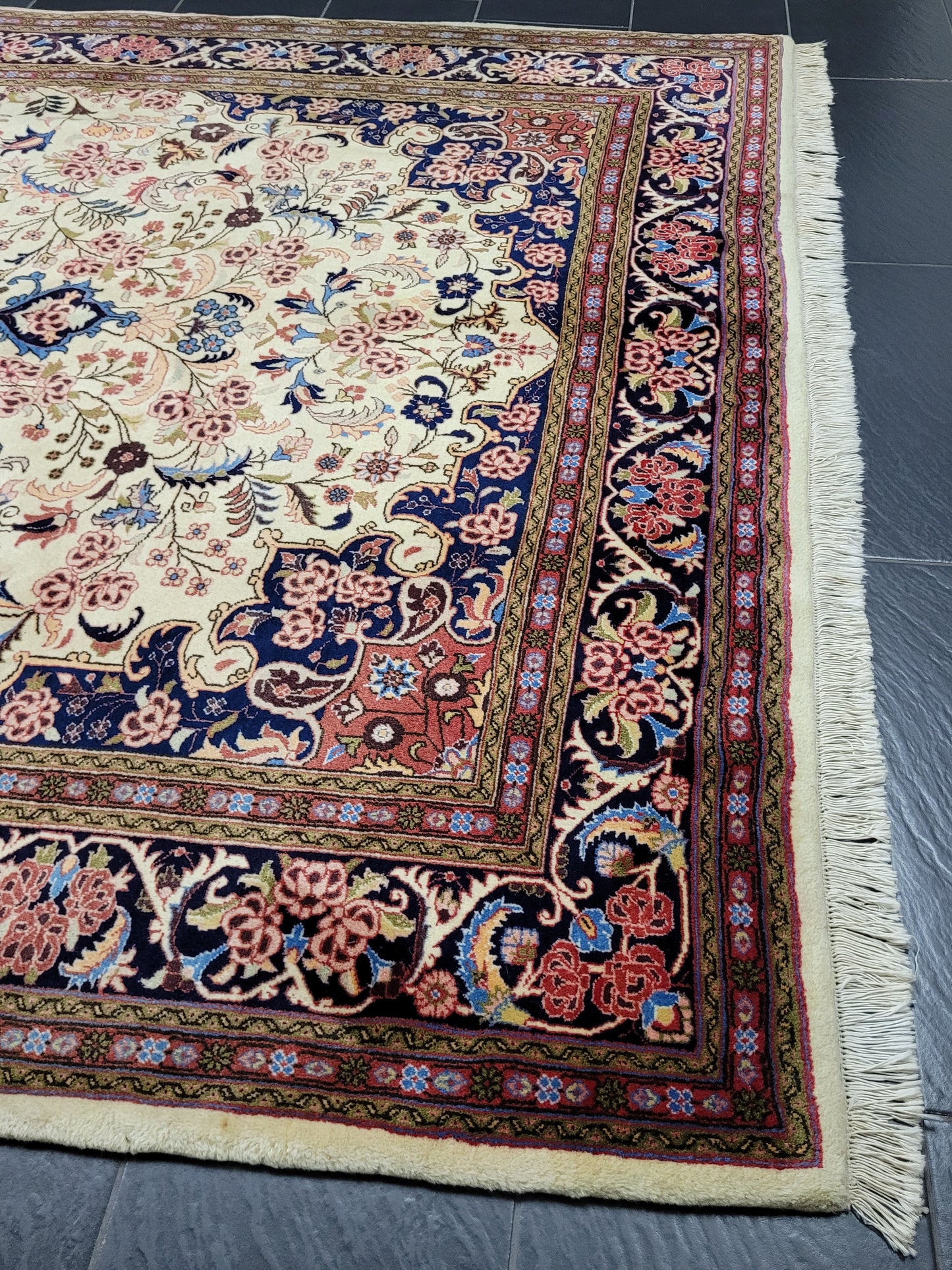 Bidjar – Persischer Orientteppich aus Korkwolle – handgeknüpft