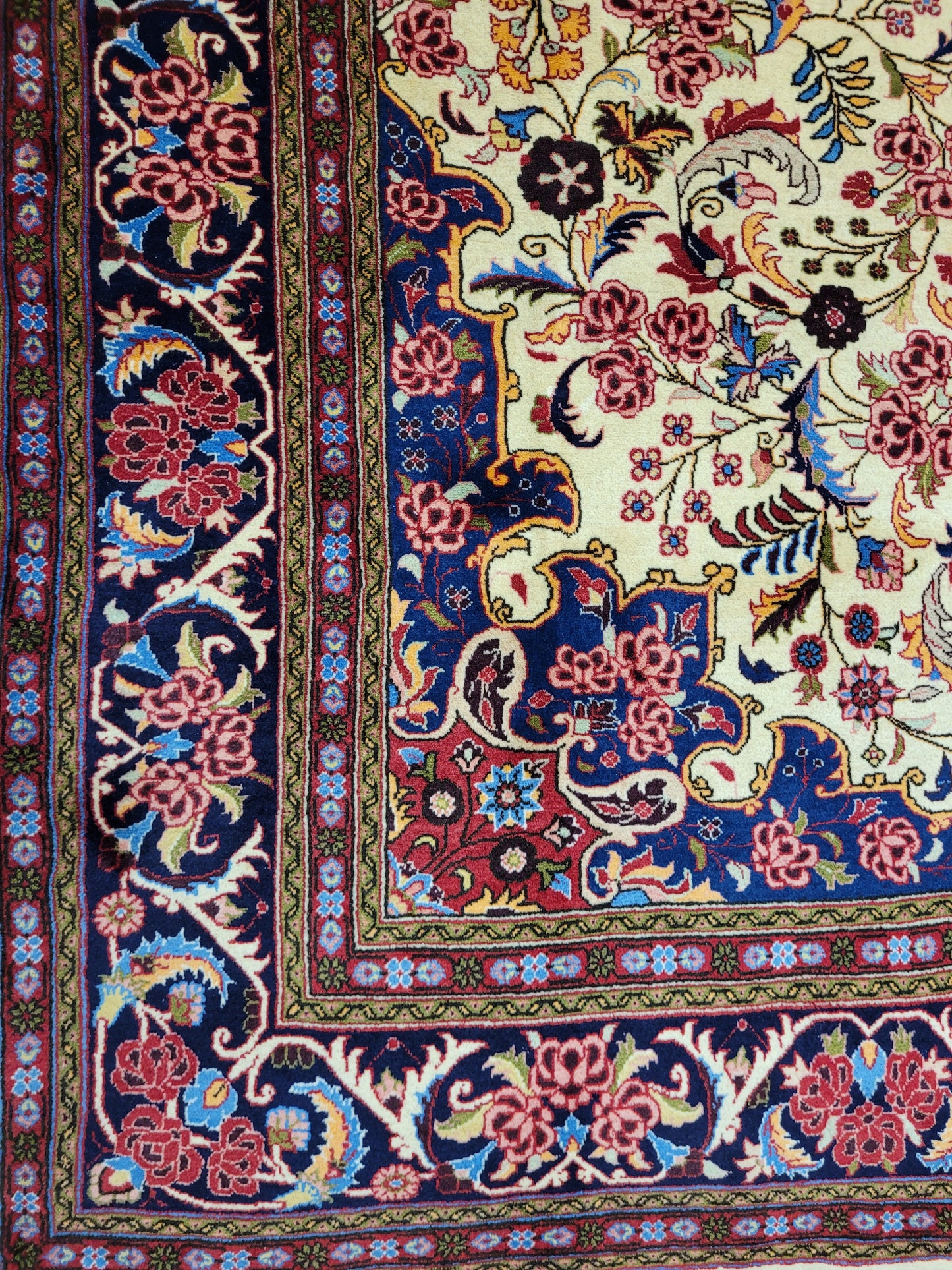 Bidjar – Persischer Orientteppich aus Korkwolle – handgeknüpft