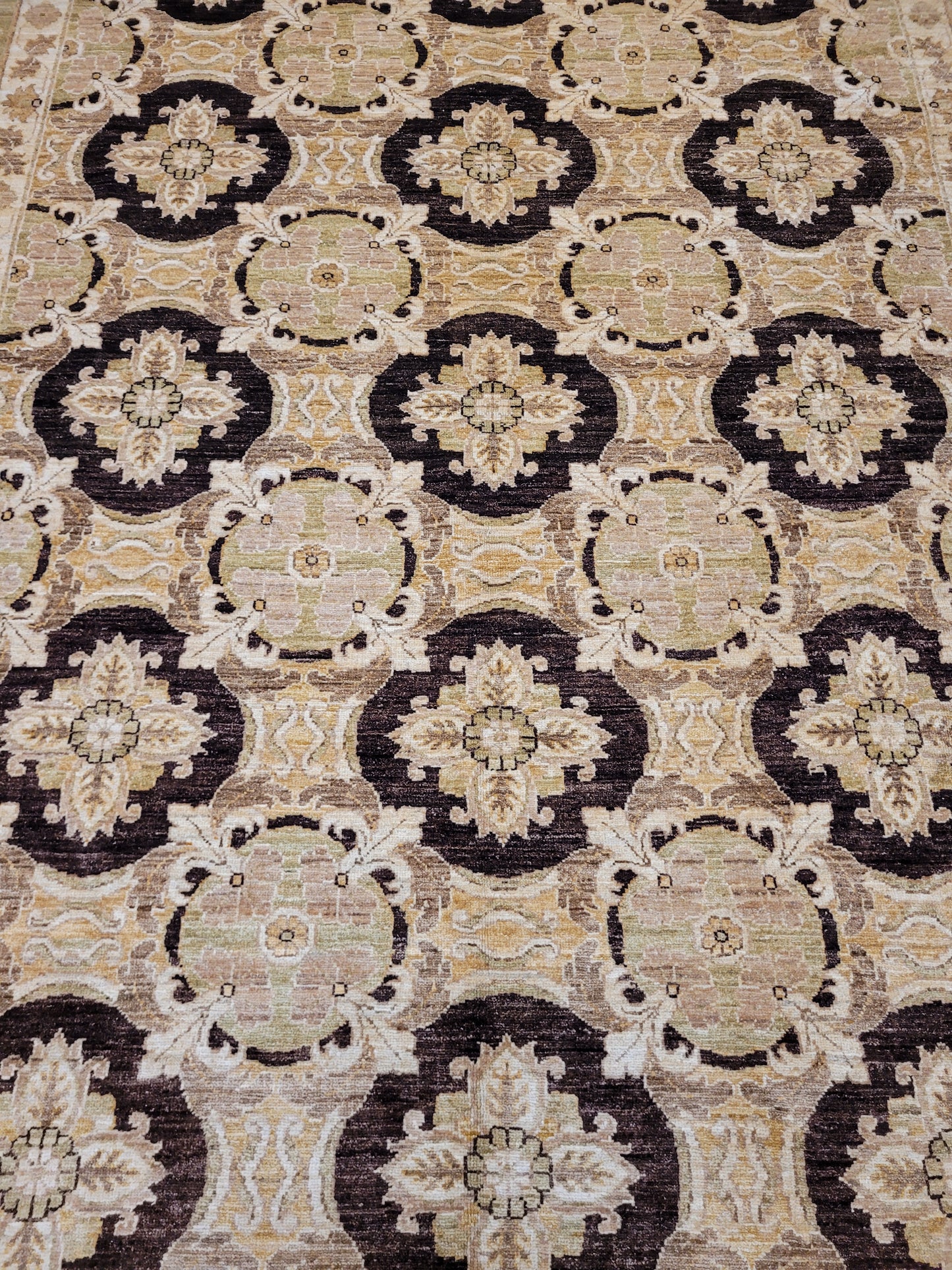 Ziegler Teppich – handgeknüpft – 270 × 185 cm – reine Schurwolle