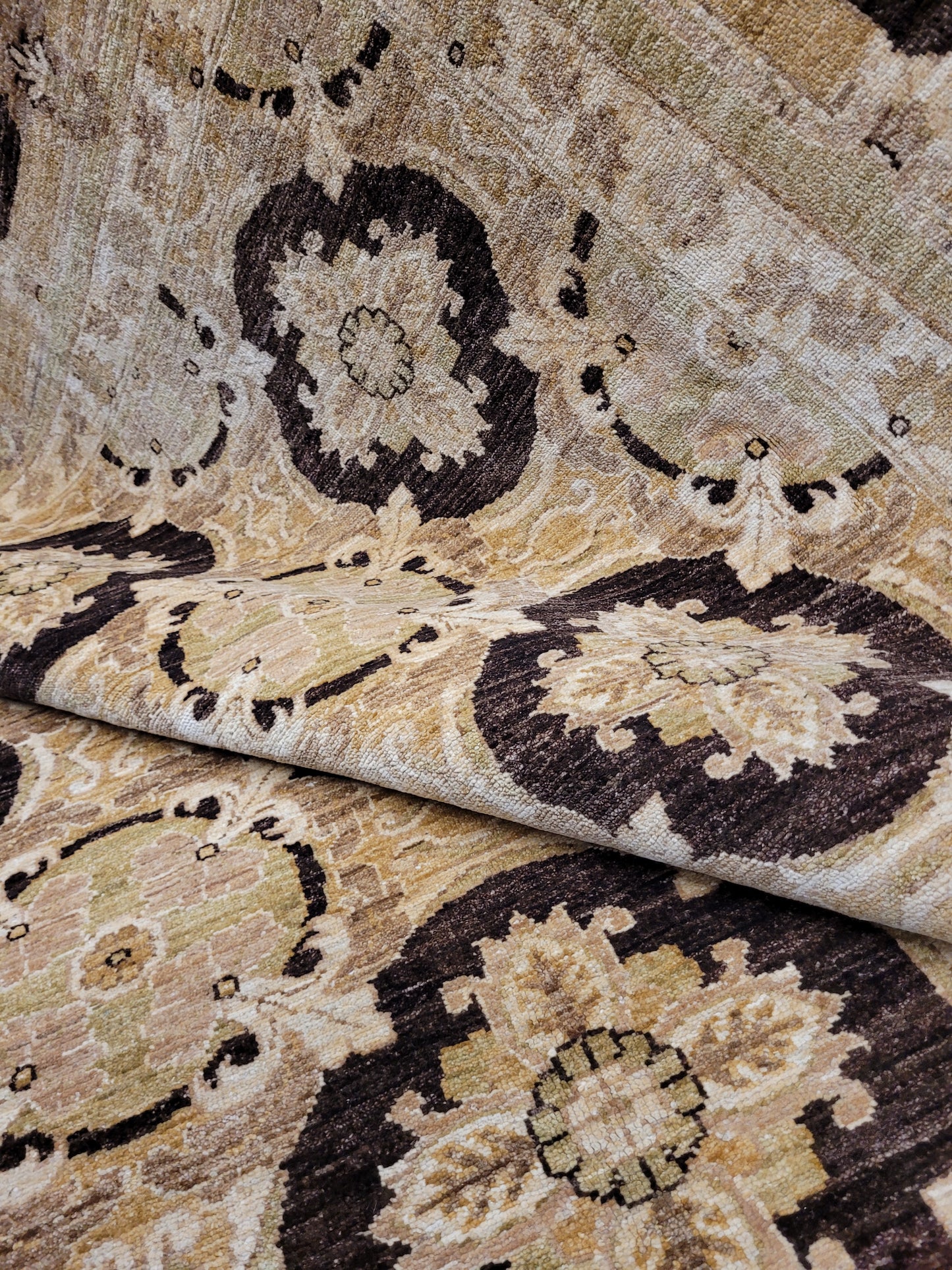 Ziegler Teppich – handgeknüpft – 270 × 185 cm – reine Schurwolle