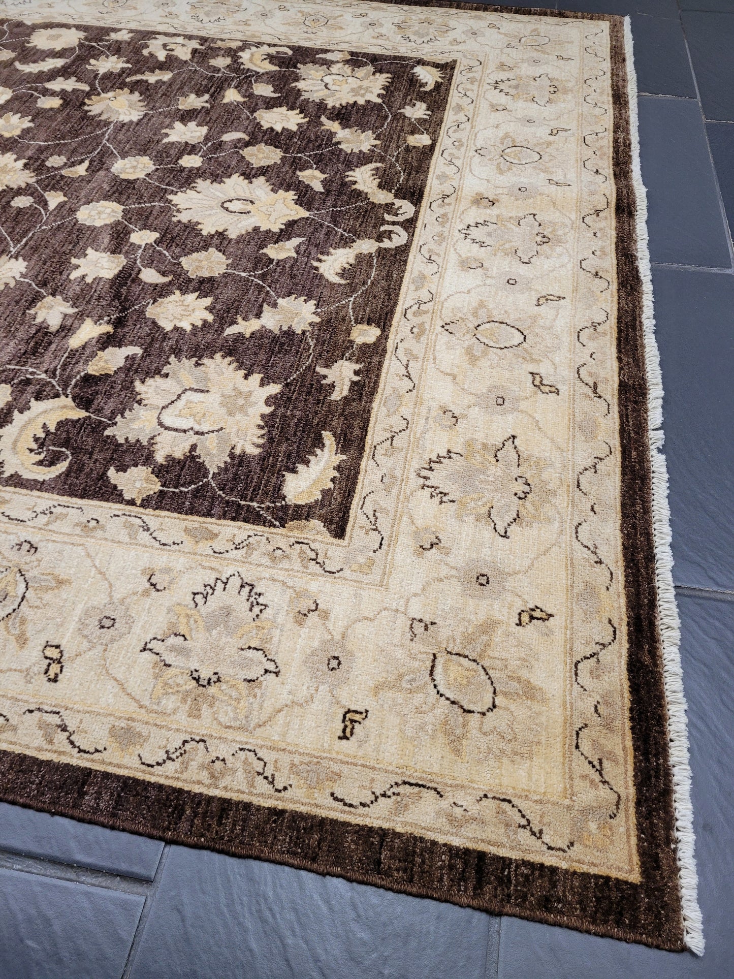 Ziegler Teppich – 100 % Ghazni-Wolle – 300 × 200 cm – handgeknüpft