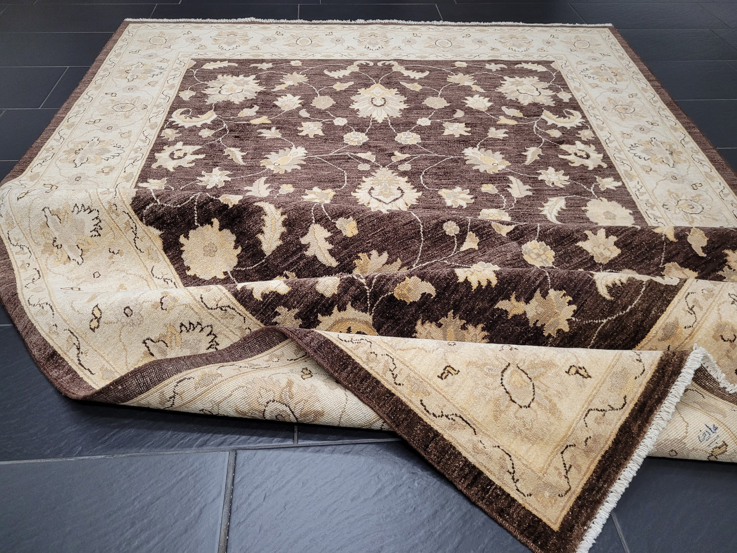 Ziegler Teppich – 100 % Ghazni-Wolle – 300 × 200 cm – handgeknüpft