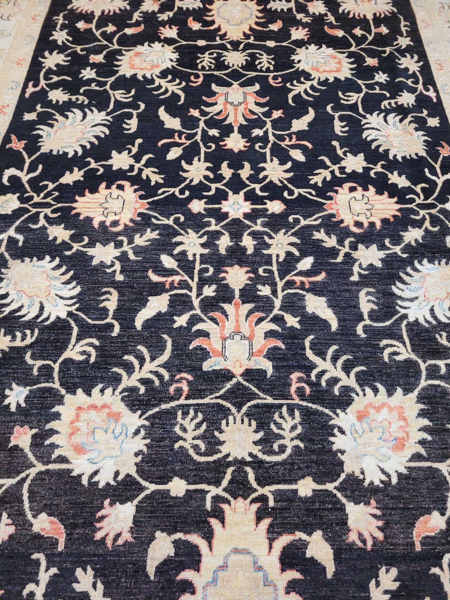 Ziegler Teppich – 100 % Ghazni-Wolle – 300 × 200 cm – handgeknüpft