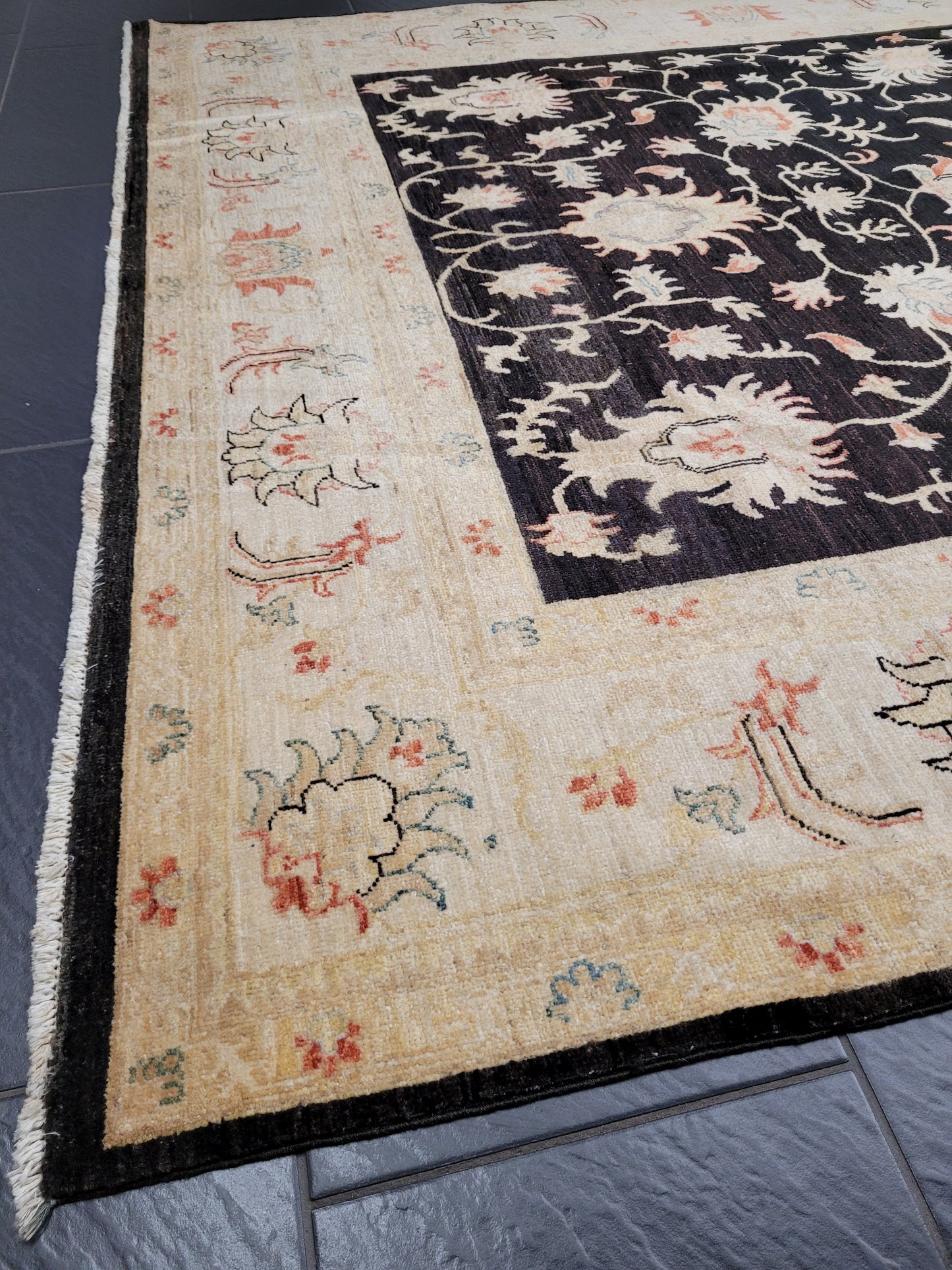 Ziegler Teppich – 100 % Ghazni-Wolle – 300 × 200 cm – handgeknüpft