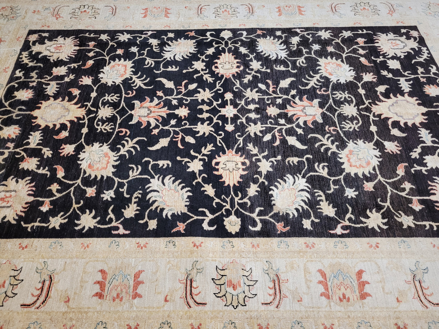 Ziegler Teppich – 100 % Ghazni-Wolle – 300 × 200 cm – handgeknüpft