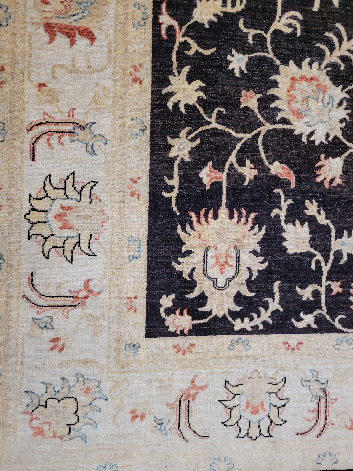 Ziegler Teppich – 100 % Ghazni-Wolle – 300 × 200 cm – handgeknüpft