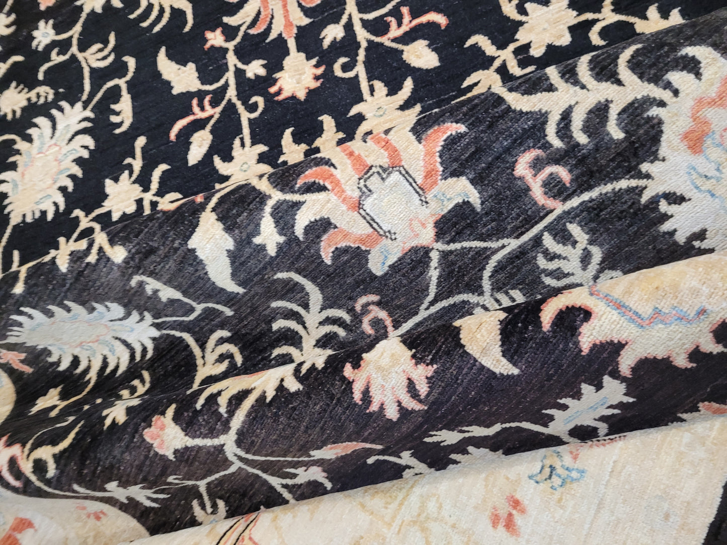 Ziegler Teppich – 100 % Ghazni-Wolle – 300 × 200 cm – handgeknüpft