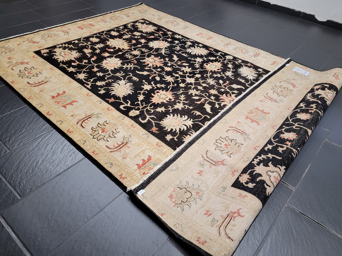 Ziegler Teppich – 100 % Ghazni-Wolle – 300 × 200 cm – handgeknüpft