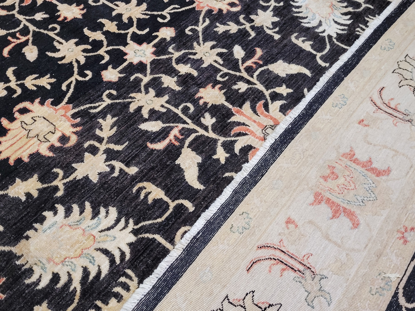 Ziegler Teppich – 100 % Ghazni-Wolle – 300 × 200 cm – handgeknüpft