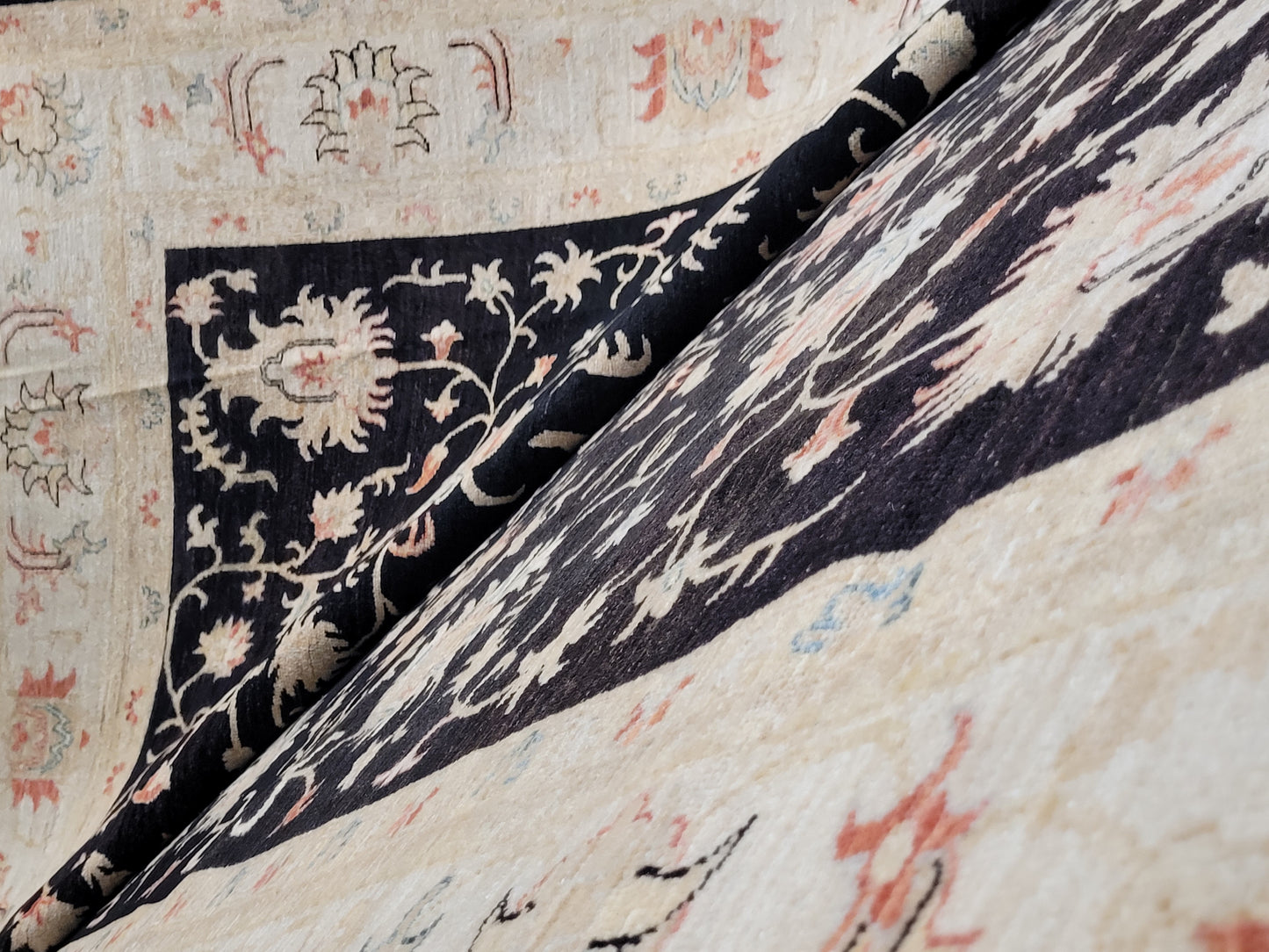 Ziegler Teppich – 100 % Ghazni-Wolle – 300 × 200 cm – handgeknüpft