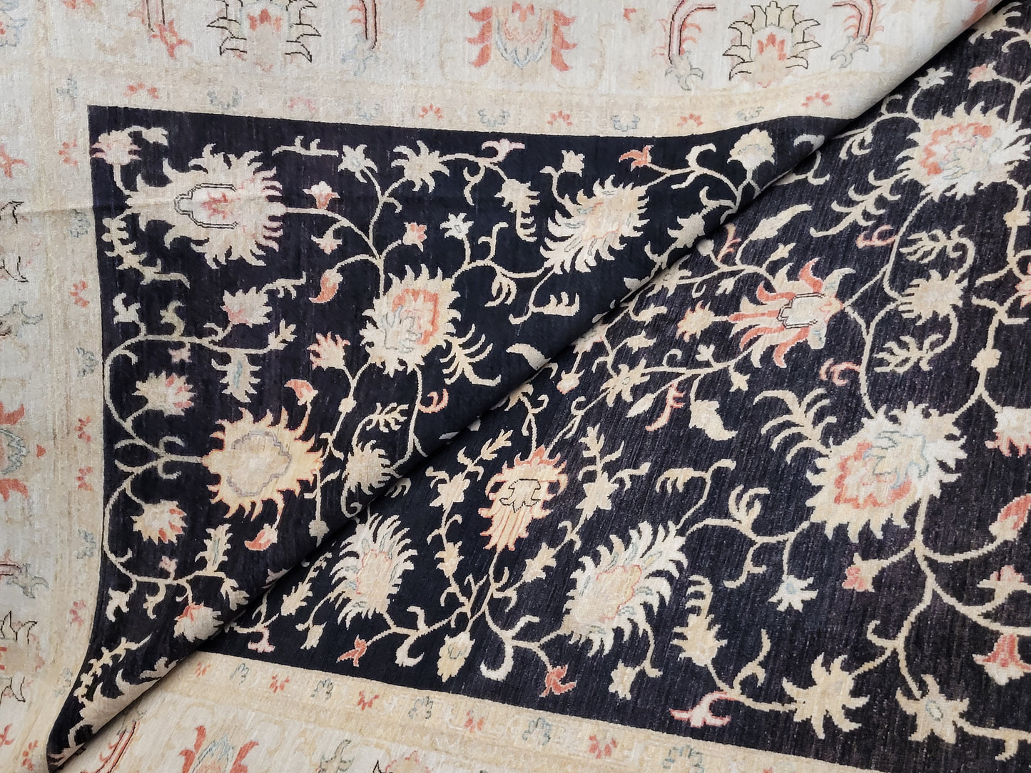 Ziegler Teppich – 100 % Ghazni-Wolle – 300 × 200 cm – handgeknüpft