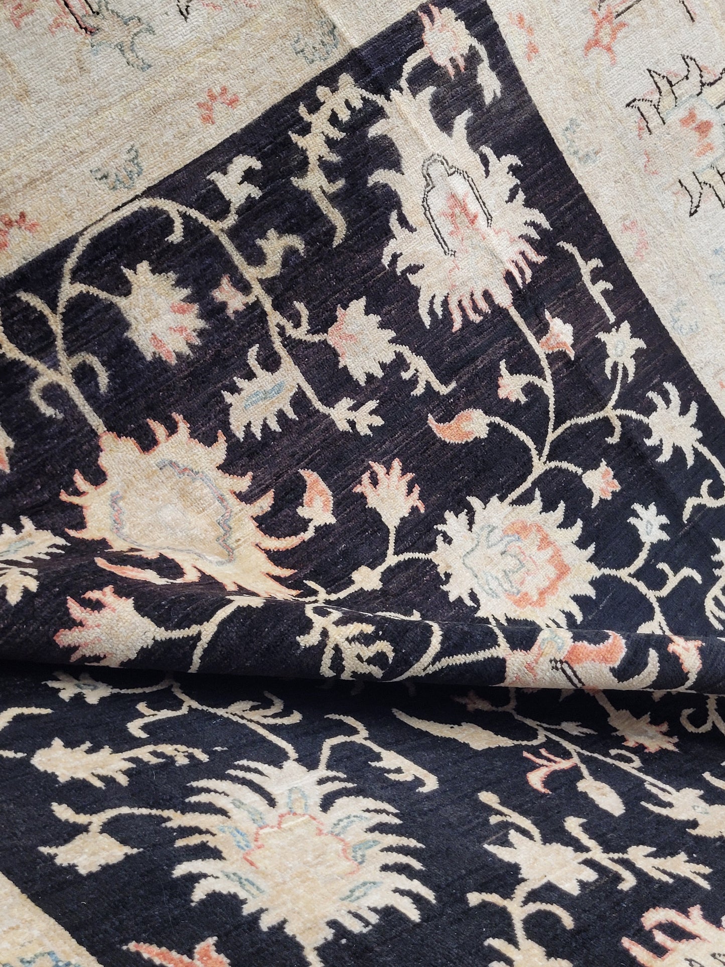 Ziegler Teppich – 100 % Ghazni-Wolle – 300 × 200 cm – handgeknüpft